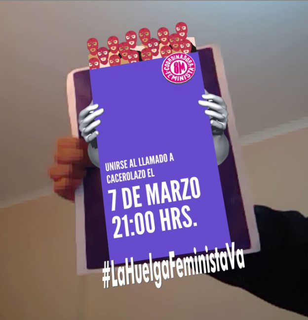  Lentes Violeta 8M, la app de realidad aumentada para promover la Huelga Feminista